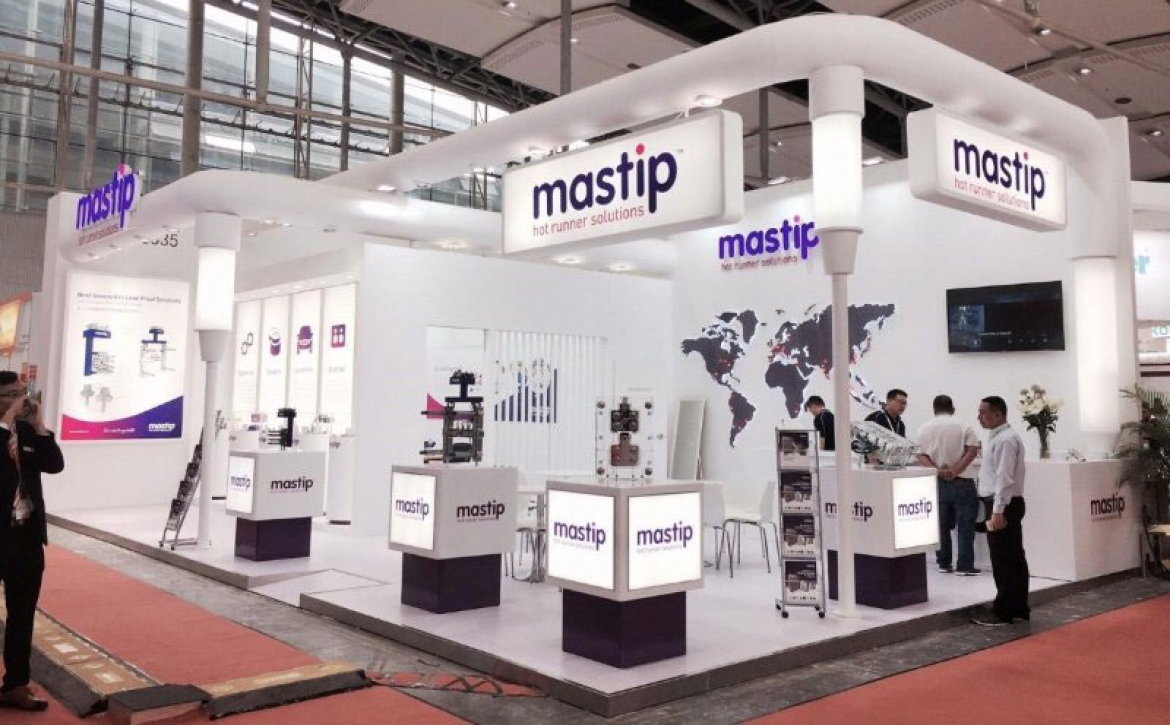 large Mastip Chinaplas Stand Design
