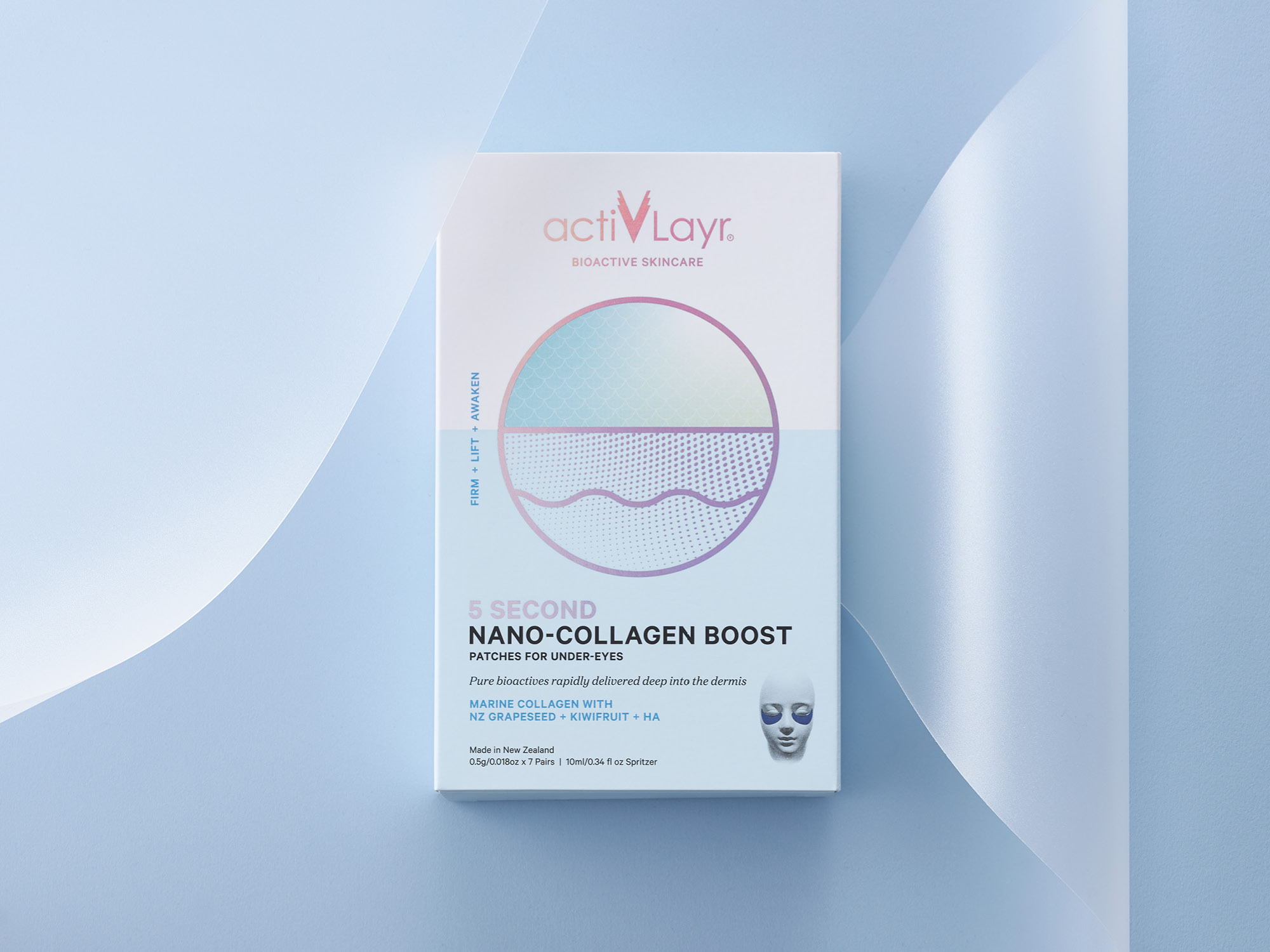 Onfire Design ActivLayr Nano Collagen Boost Packaging Design 2