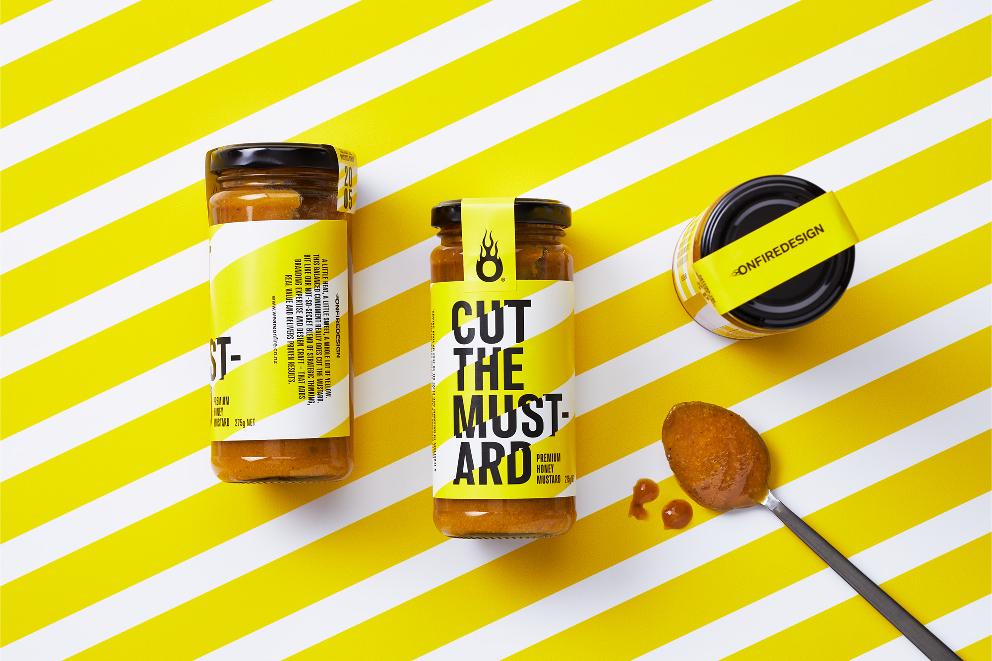 onfire design cut the mustard self promotional packaging design 9