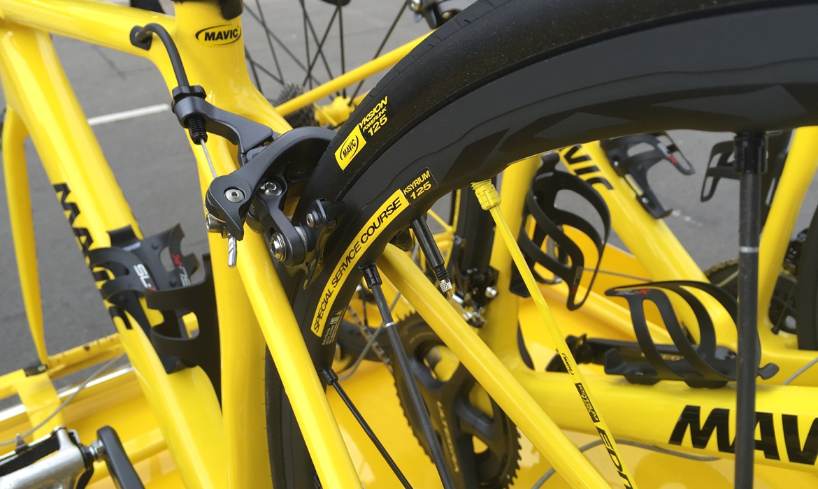 Onfire Design Mavic Branding Signage Tour De France 01