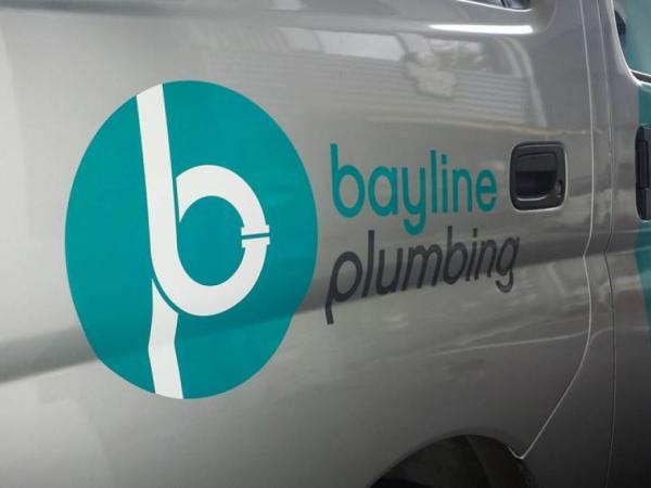 Onfire Design Bayline Plumbing Logo Design 01