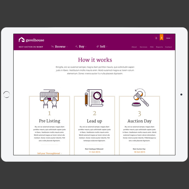 Onfire design Gavel House website design Auckland 3
