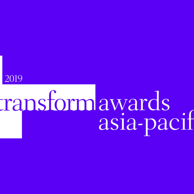 Transform Awards Winner Logo Purple