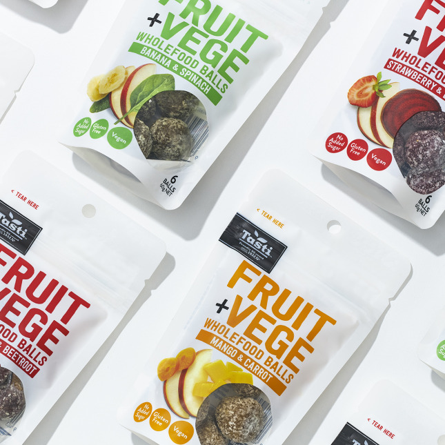 onfire design tasti fruit vege balls packaging design 2