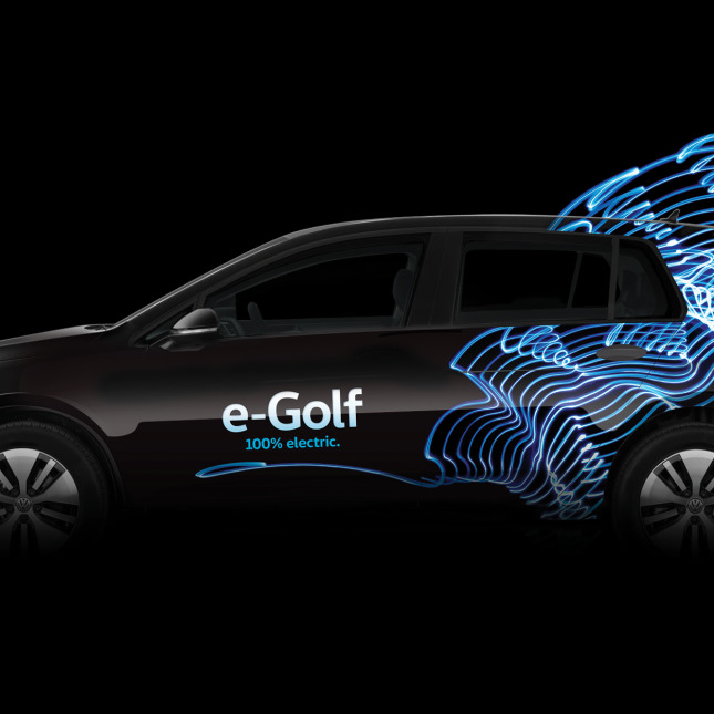 onfire design volkswagen egolf vehicle wrap design 2