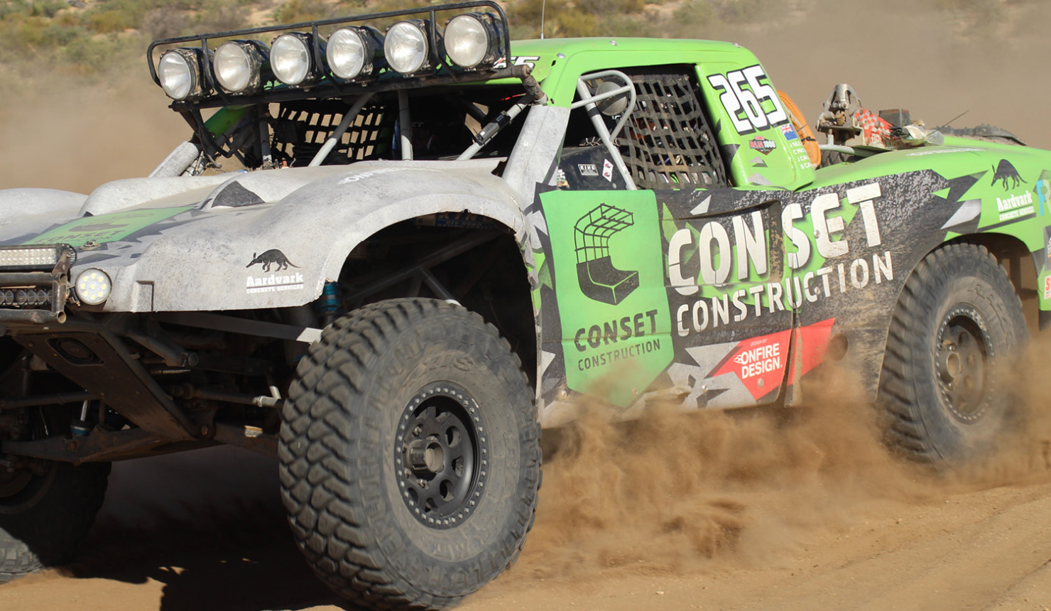 onfire design conset construction baja trophy truck livery 1