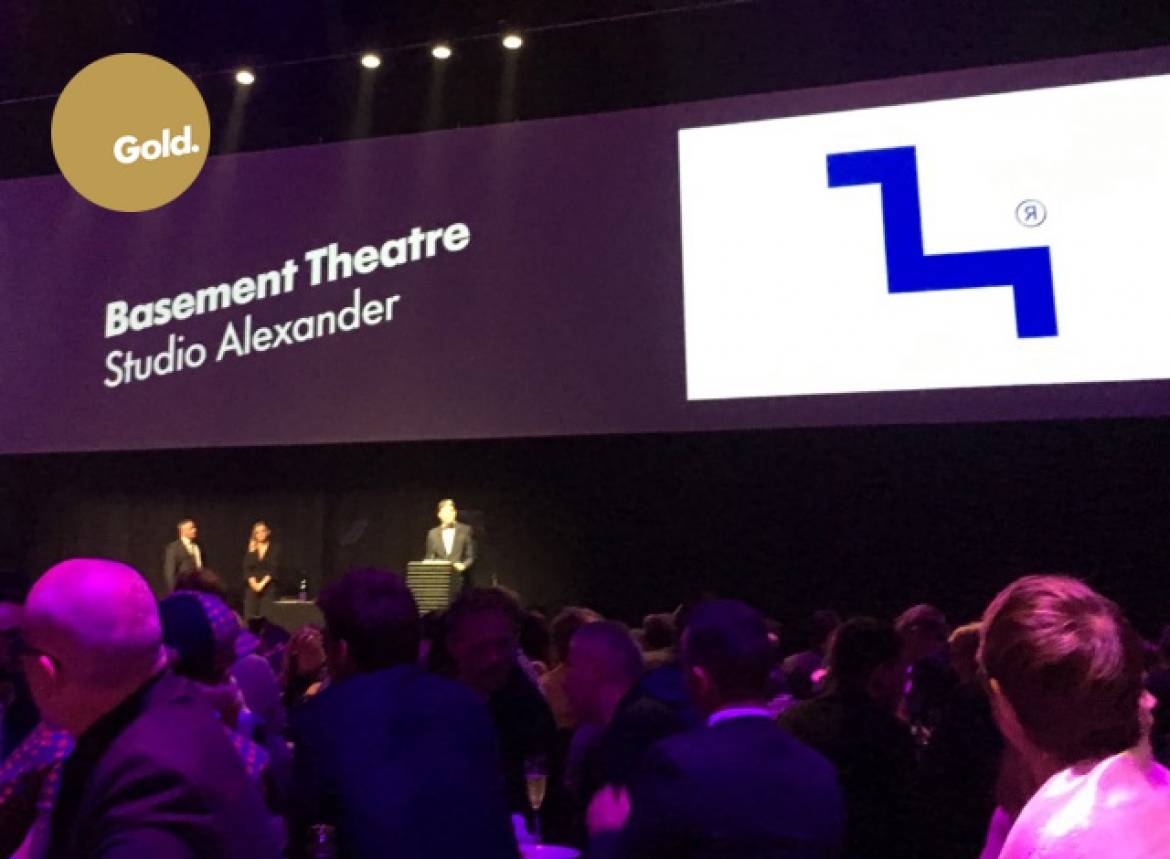 large Studio A Win Gold Best Awards Basement Theatre