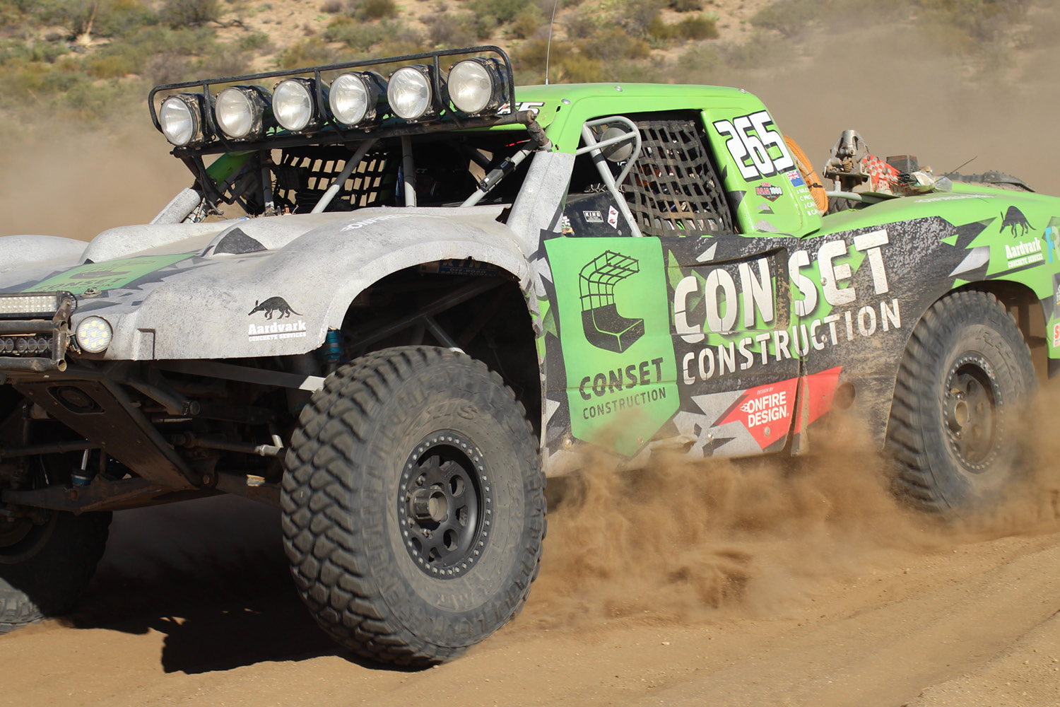 onfire design conset construction baja trophy truck livery 1