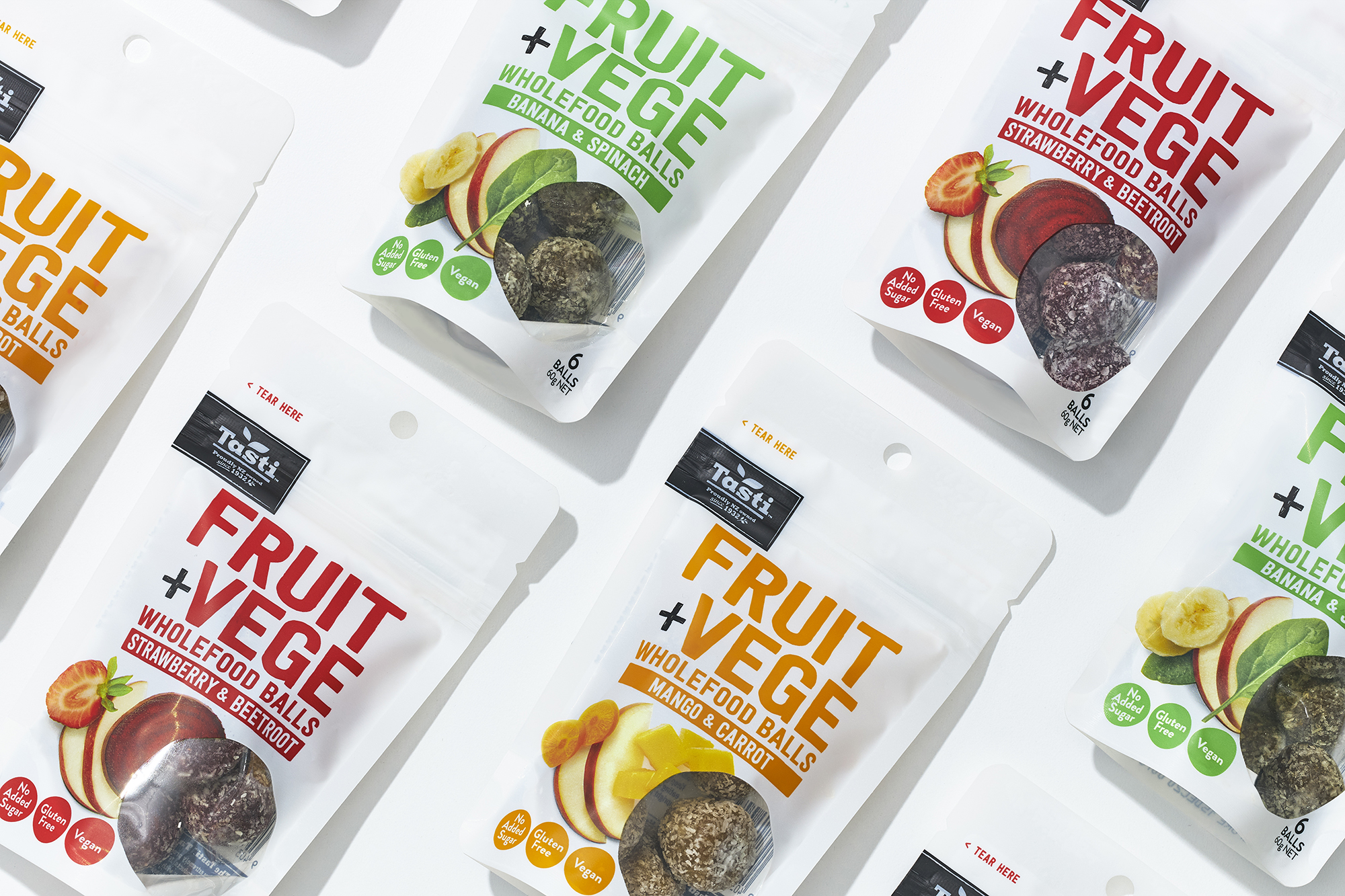 onfire design tasti fruit vege balls packaging design 2