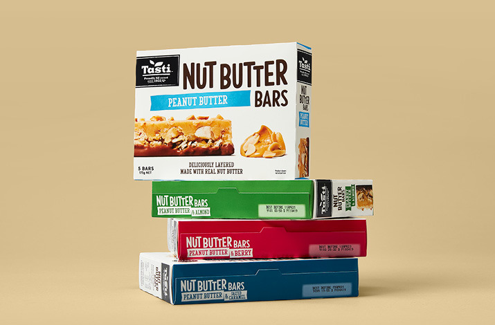 Tasti Nut Butter Bars |