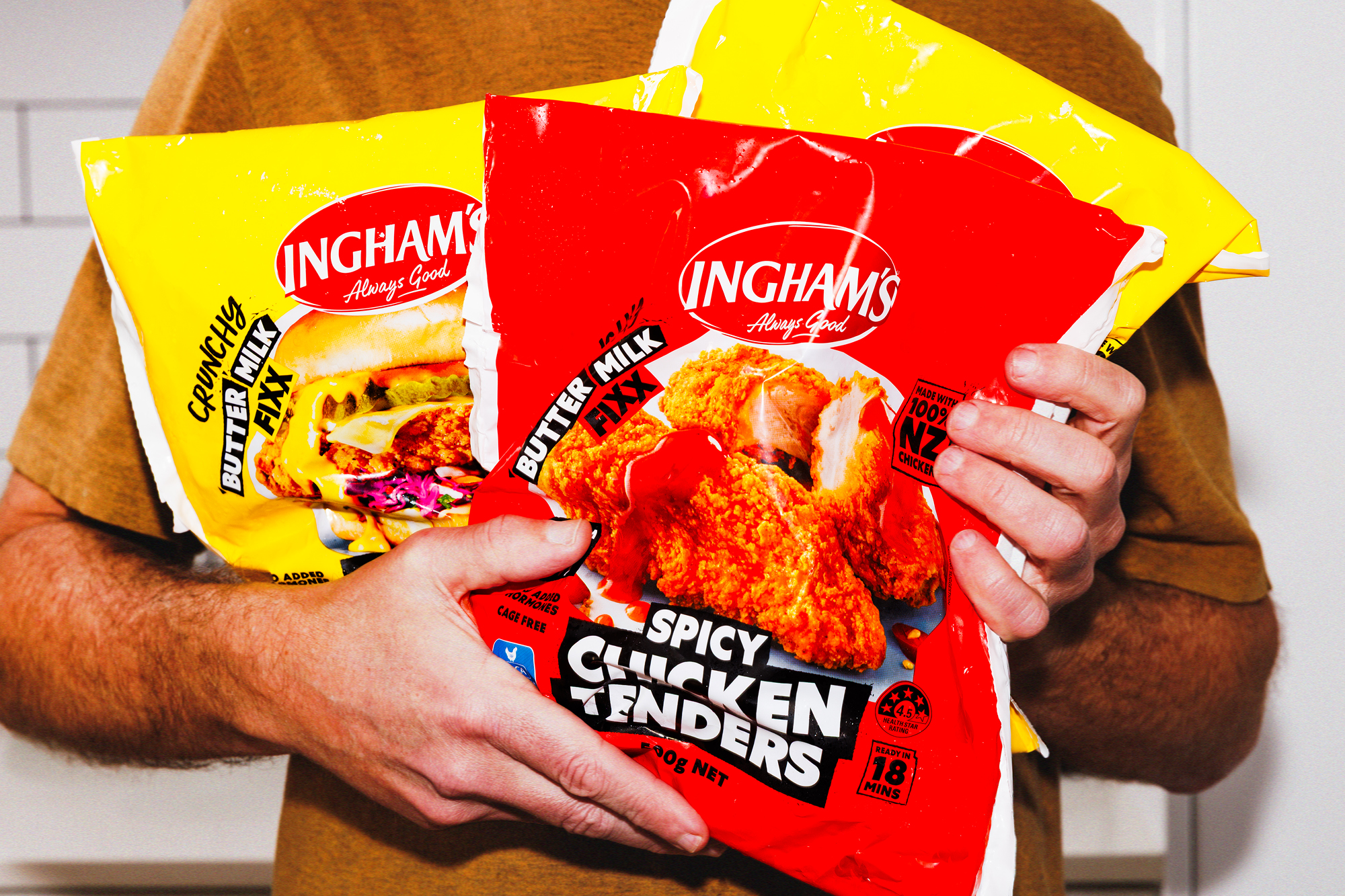 onfire design inghams packaging design nz