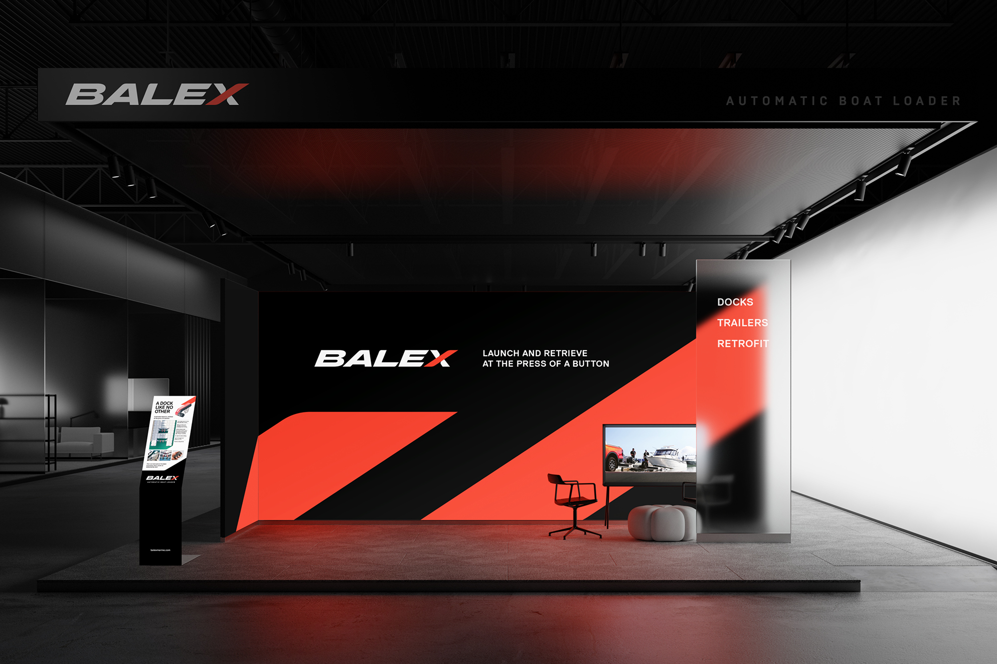 Balex Trade Show Brand Identity Onfire Design