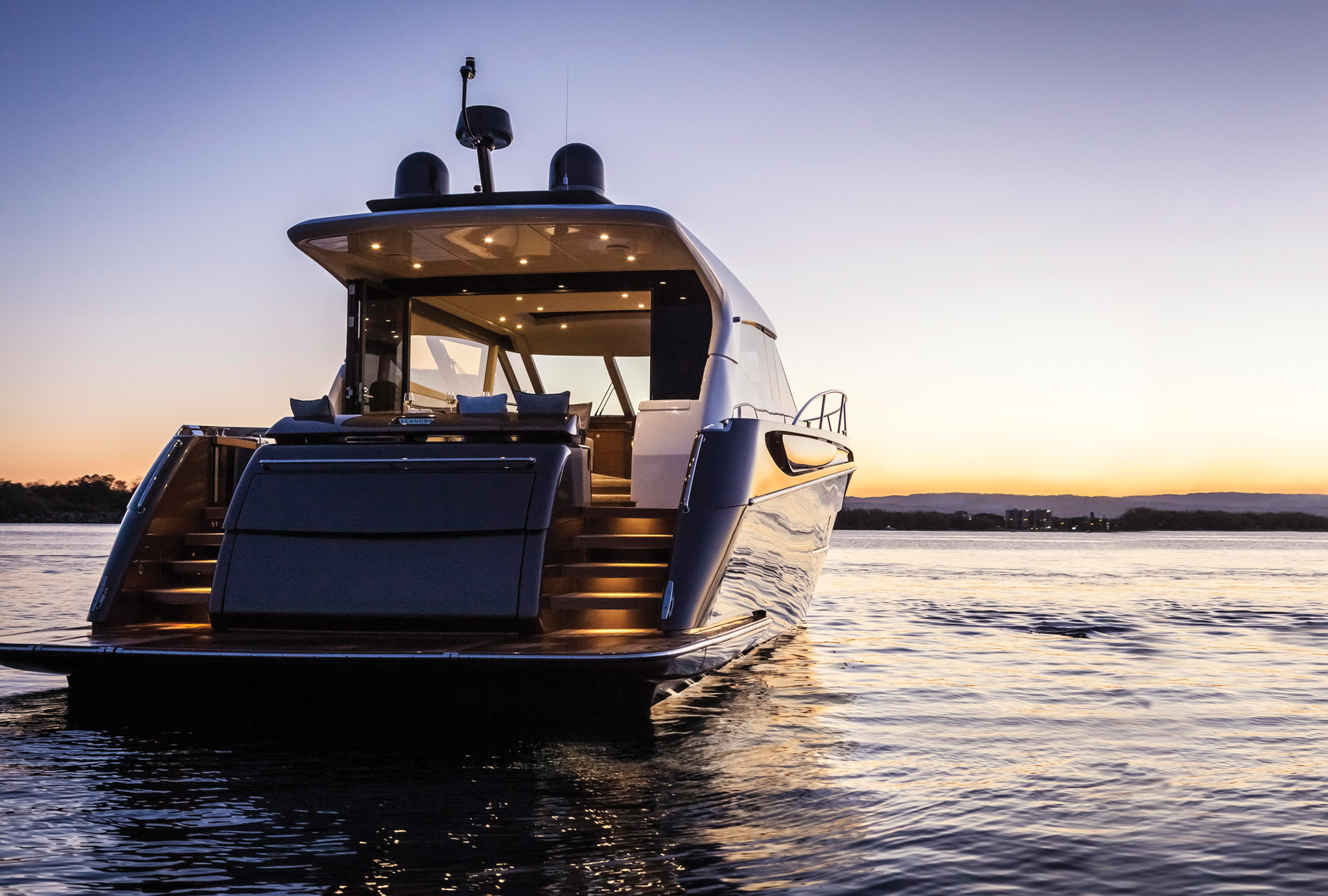 Luxury Yacht Photography Elandra Rear