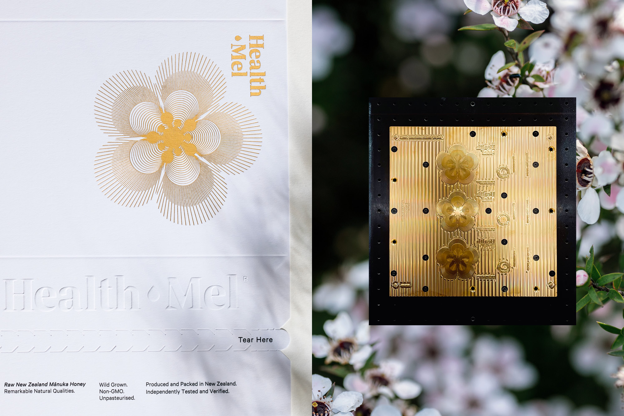 Onfire Design Health Mel Manuka Honey Packaging10