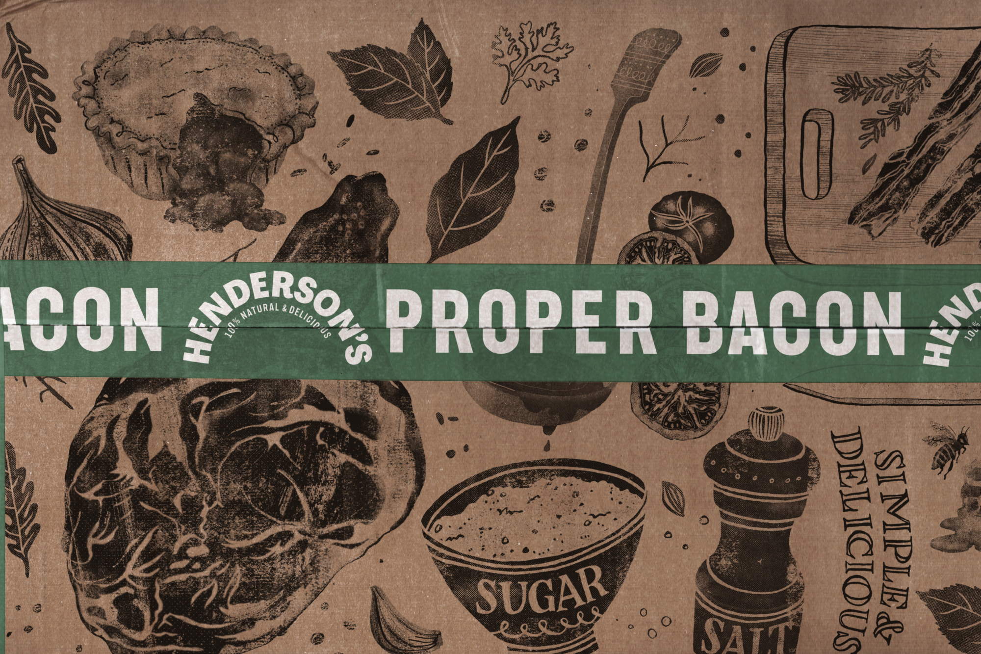 Onfire Design Hendersons Bacon Packaging Identity14