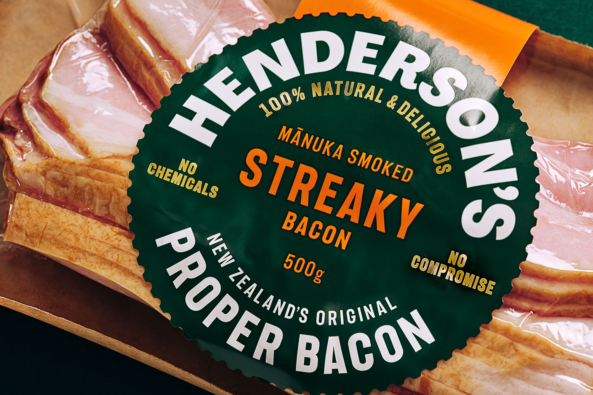 Onfire Design Hendersons Bacon Packaging Identity20
