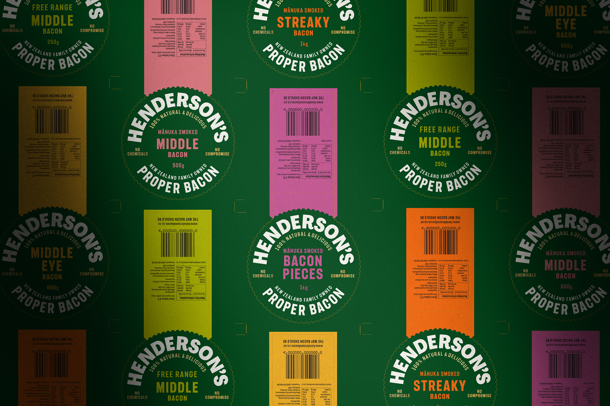 Onfire Design Hendersons Bacon Packaging Identity22