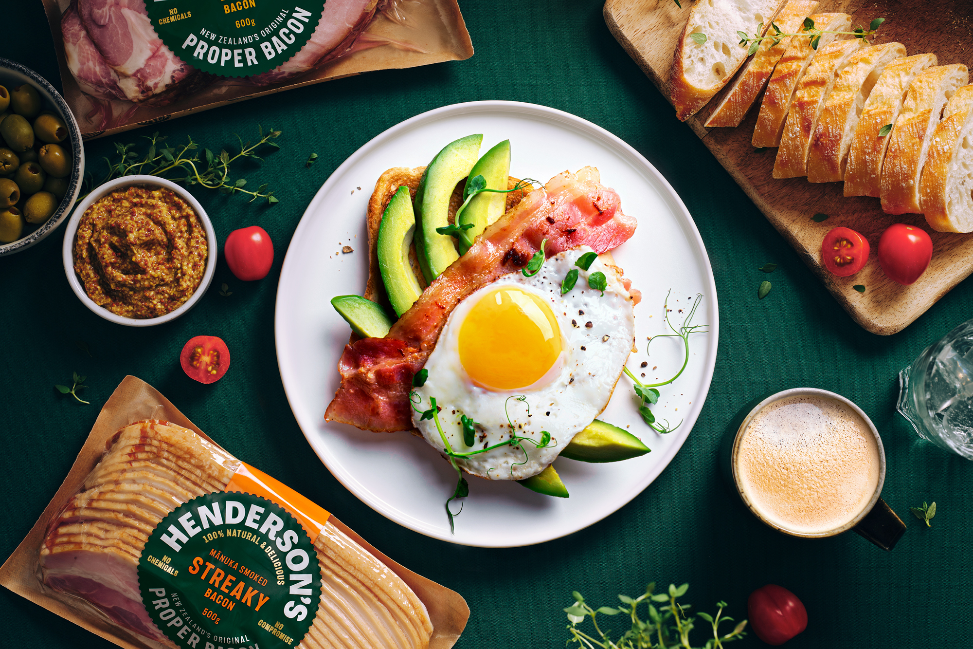 Onfire Design Hendersons Bacon Packaging Identity7