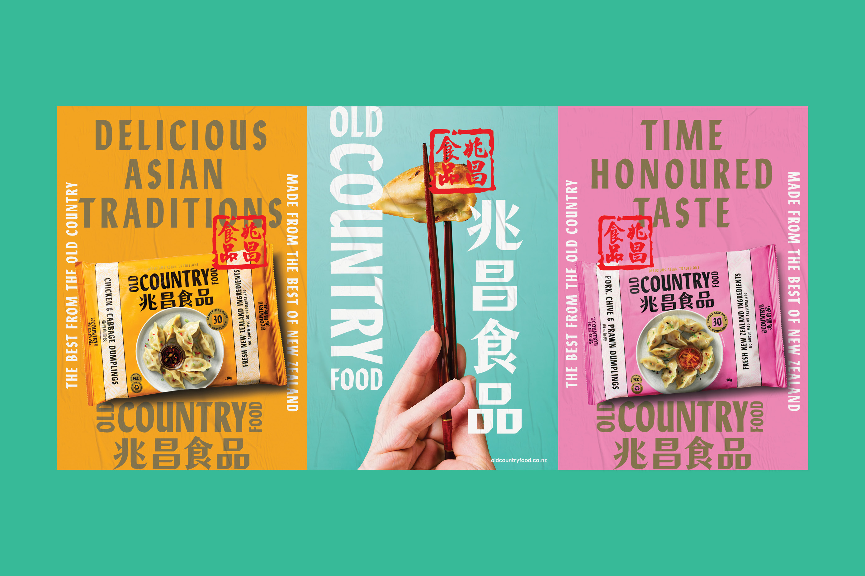 Onfire Design Old Country Food Packaging Project 14