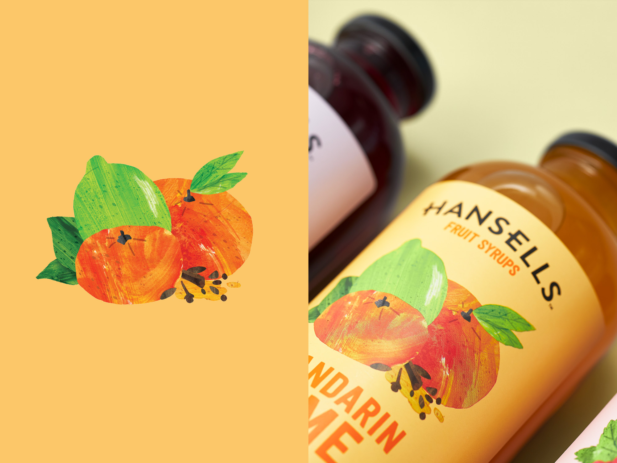 Onfire Design WalterWild Hansells Fruit Syrups 11