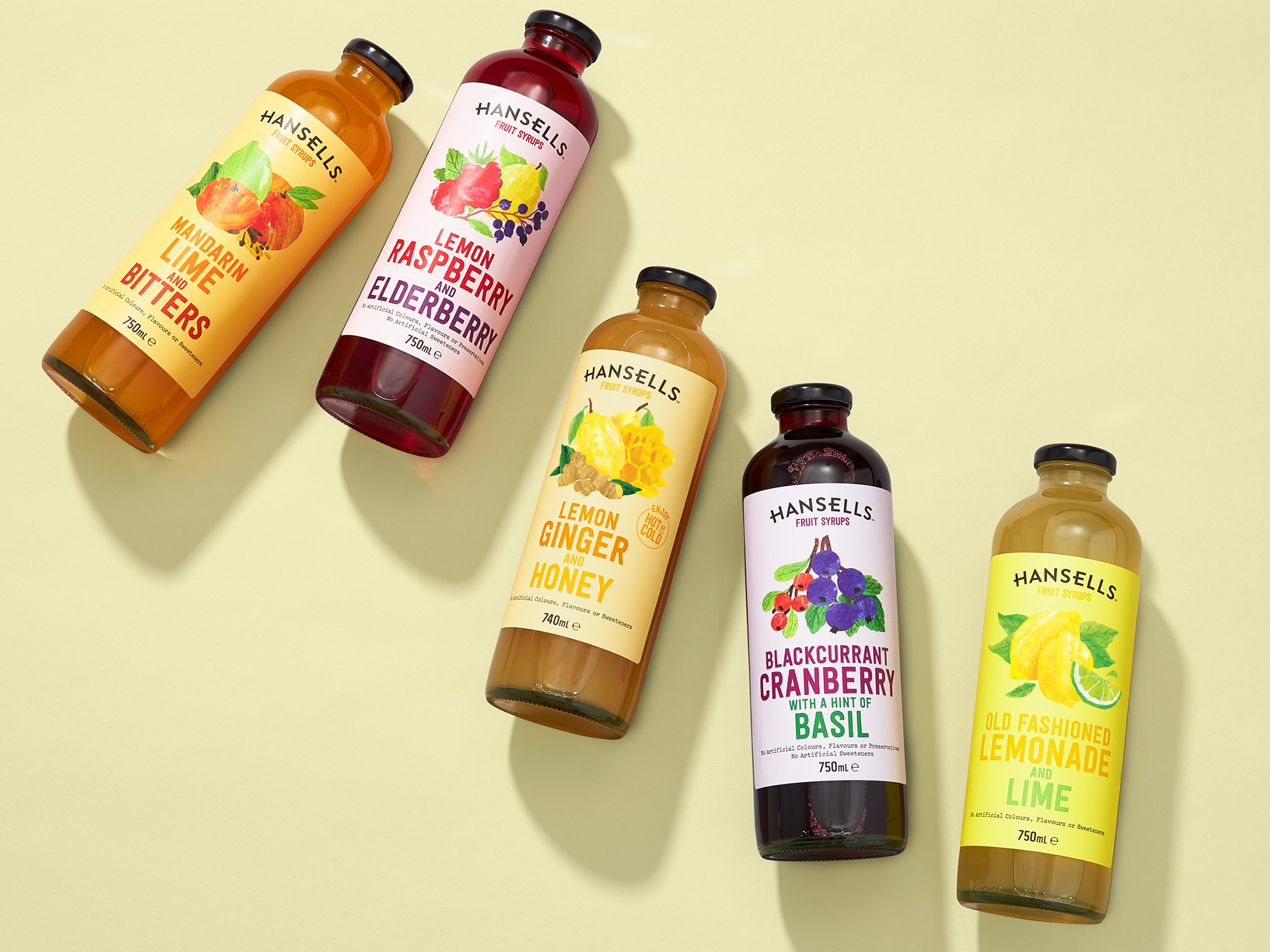 Hansells Fruit Syrups by Onfire Deisgn » Onfire Design