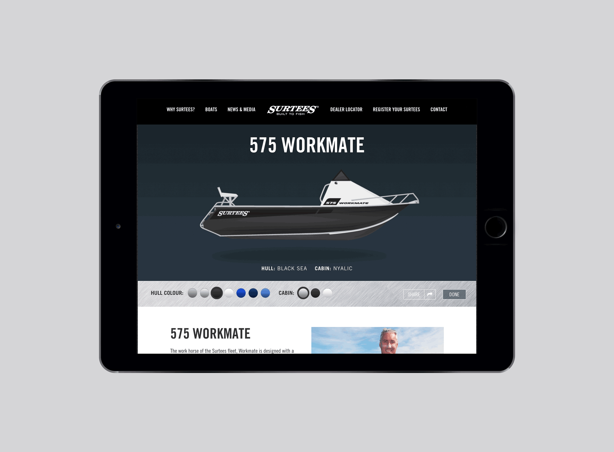 Onfire design surtees boats digital website design auckland