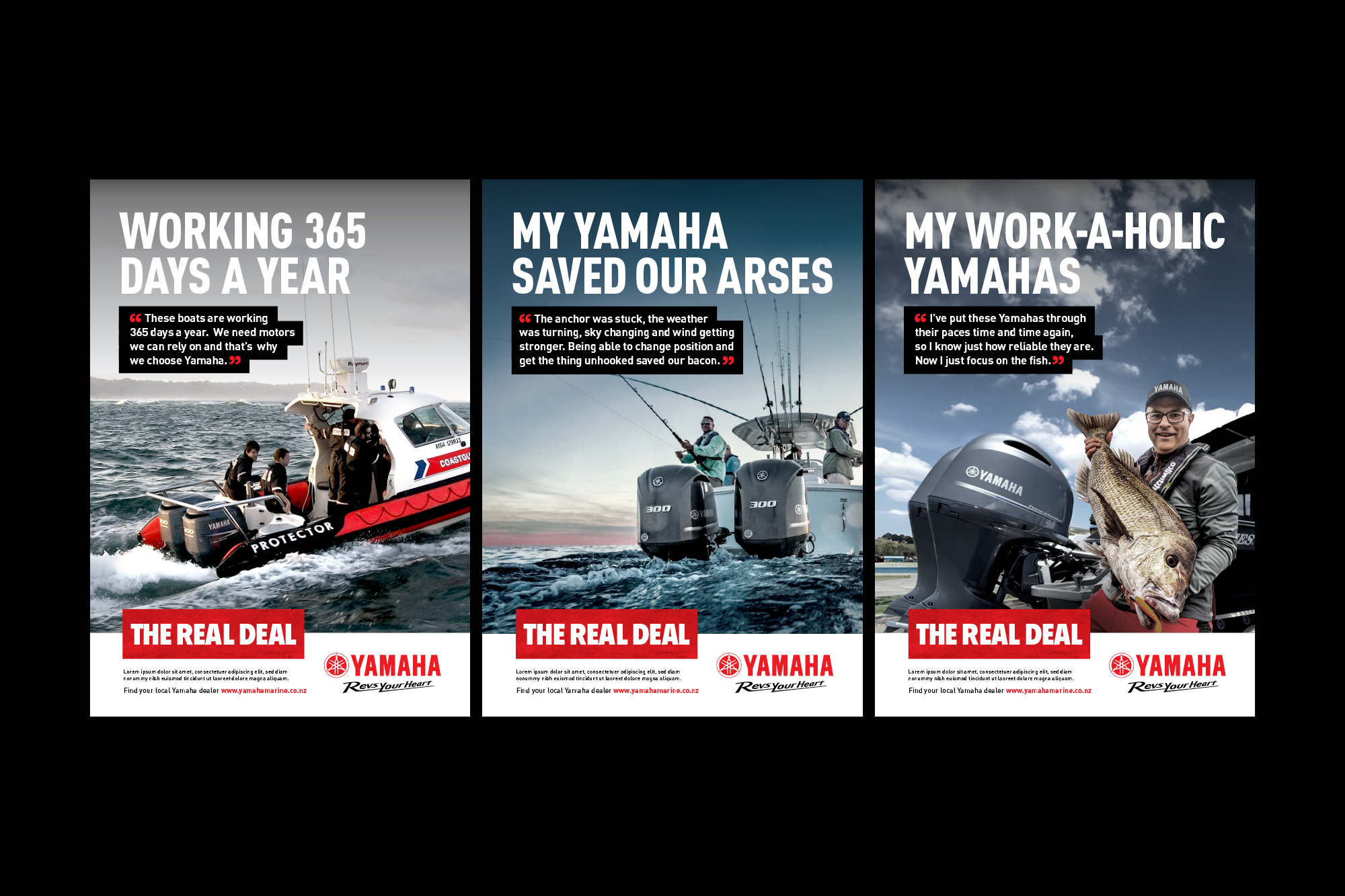 Yamaha The Real Deal Campaign 6