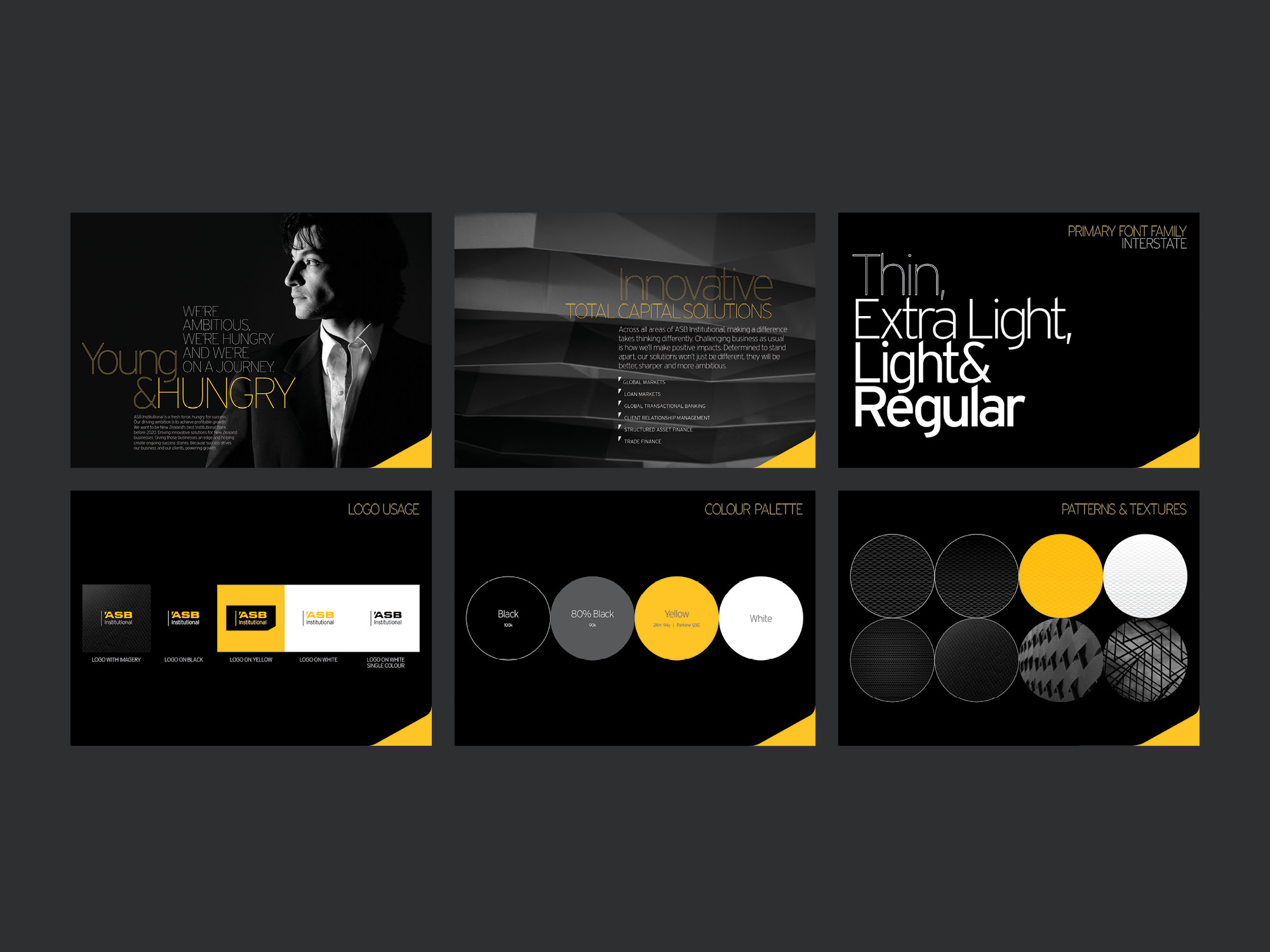 ASB Bank Brand Collateral and Credit Card Artwork by