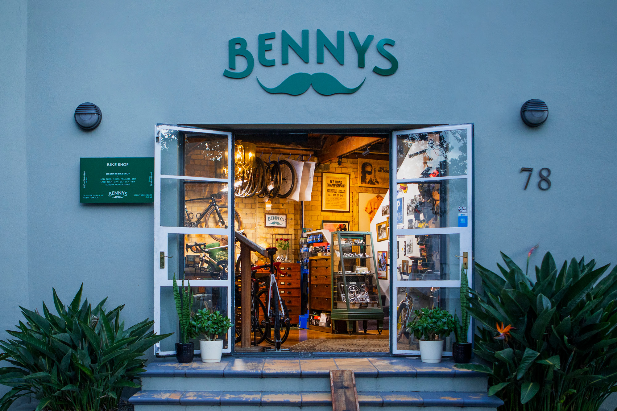 onfire design bennys bike shop branding project auckland nz9