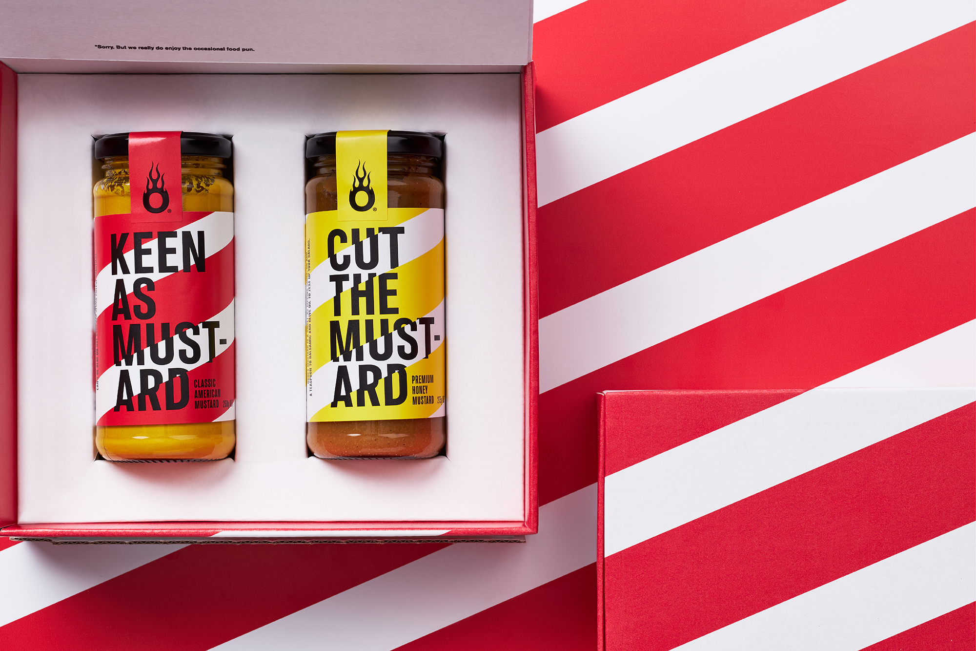 onfire design cut the mustard self promotional packaging design 13