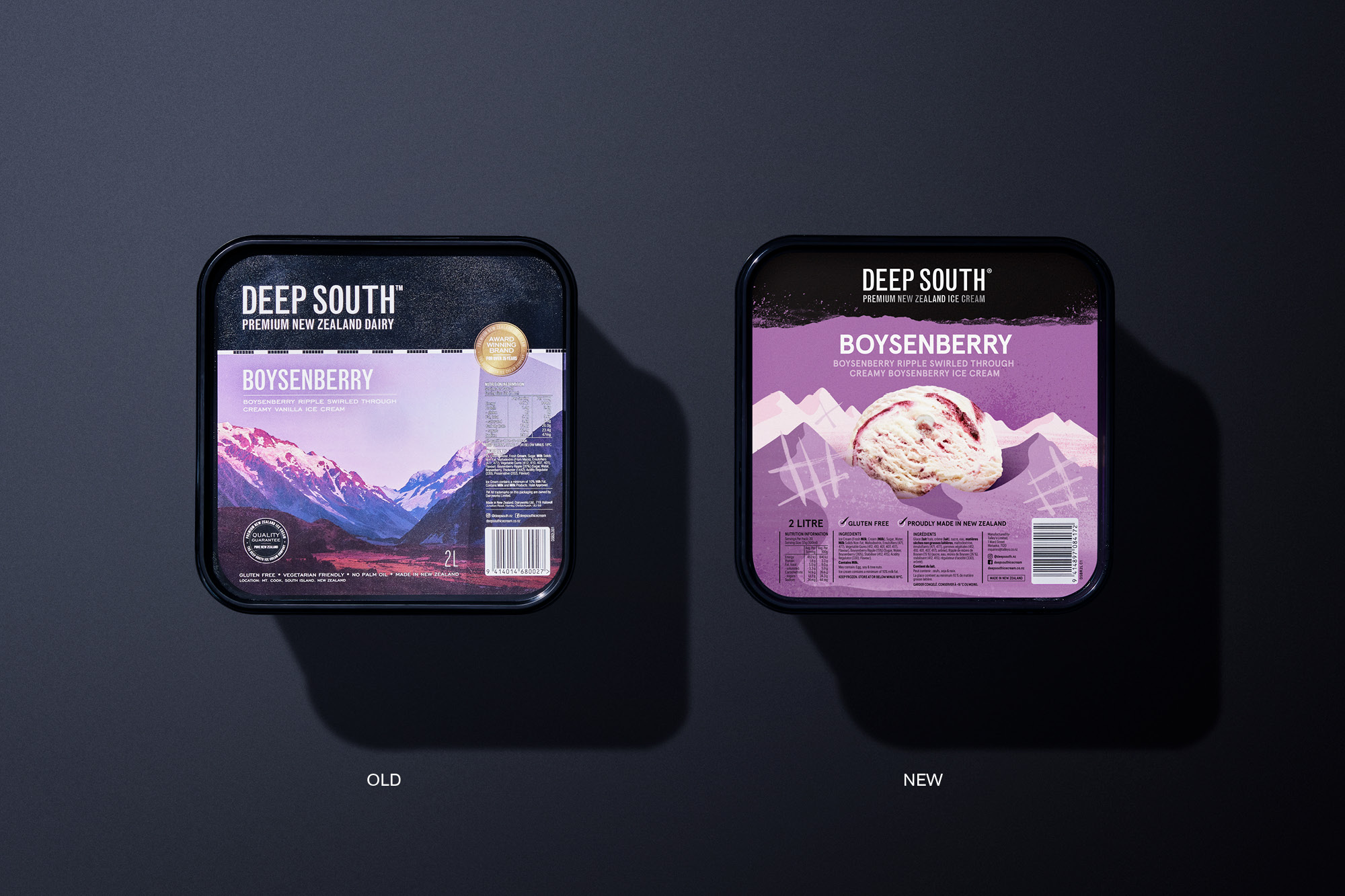 onfire design deep south ice cream packaging design new zealand 5