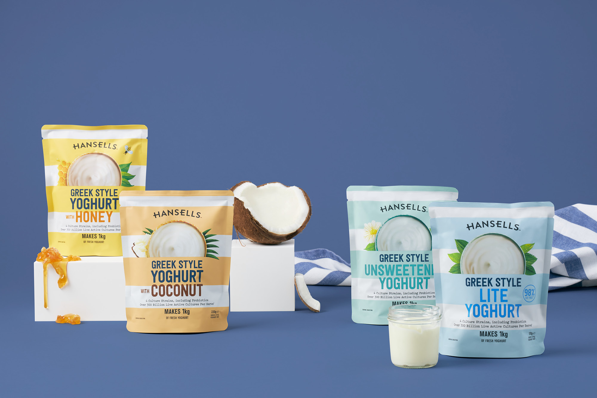 onfire design hansells yoghurt packaging design 12