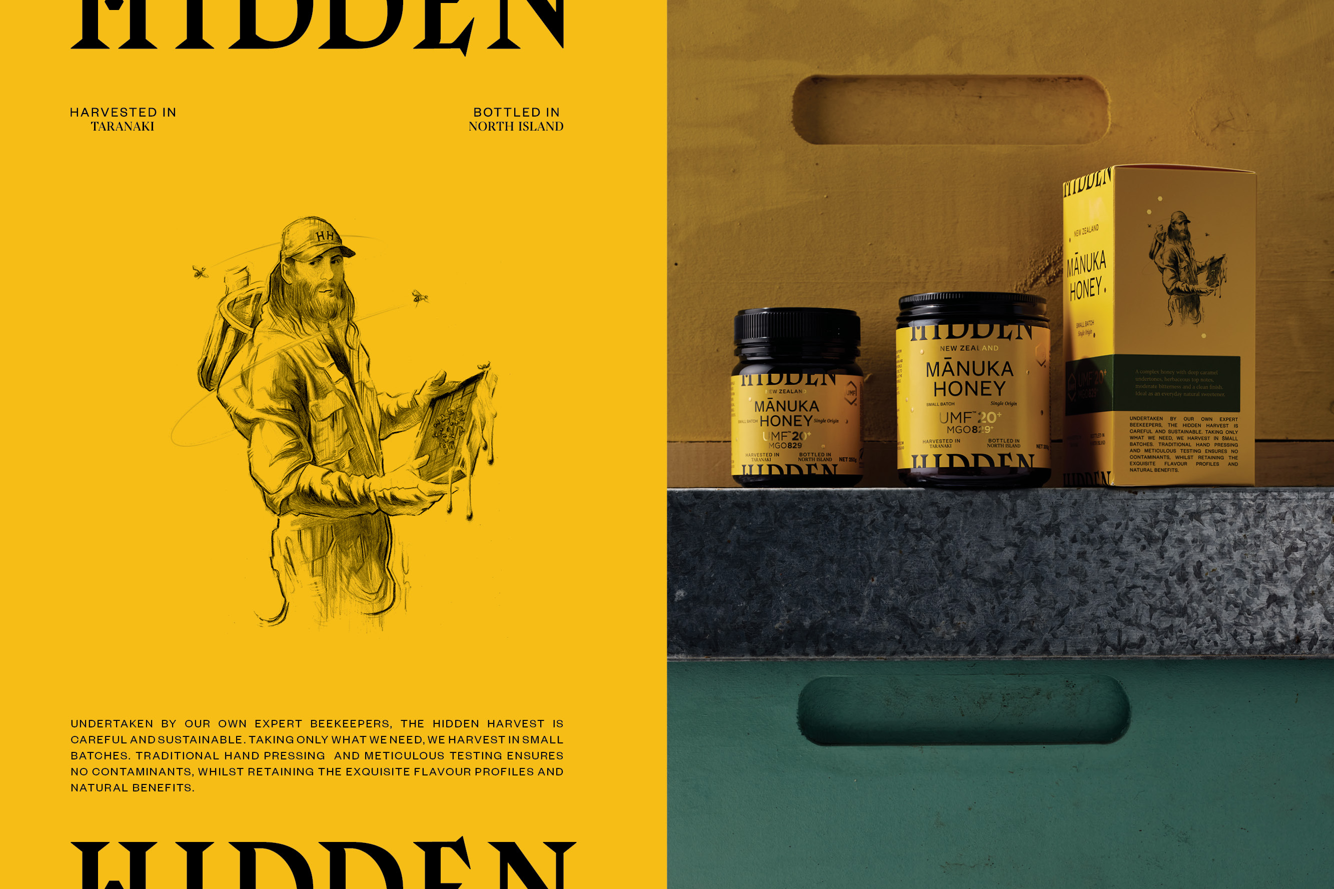 onfire design hidden honey packaging design23