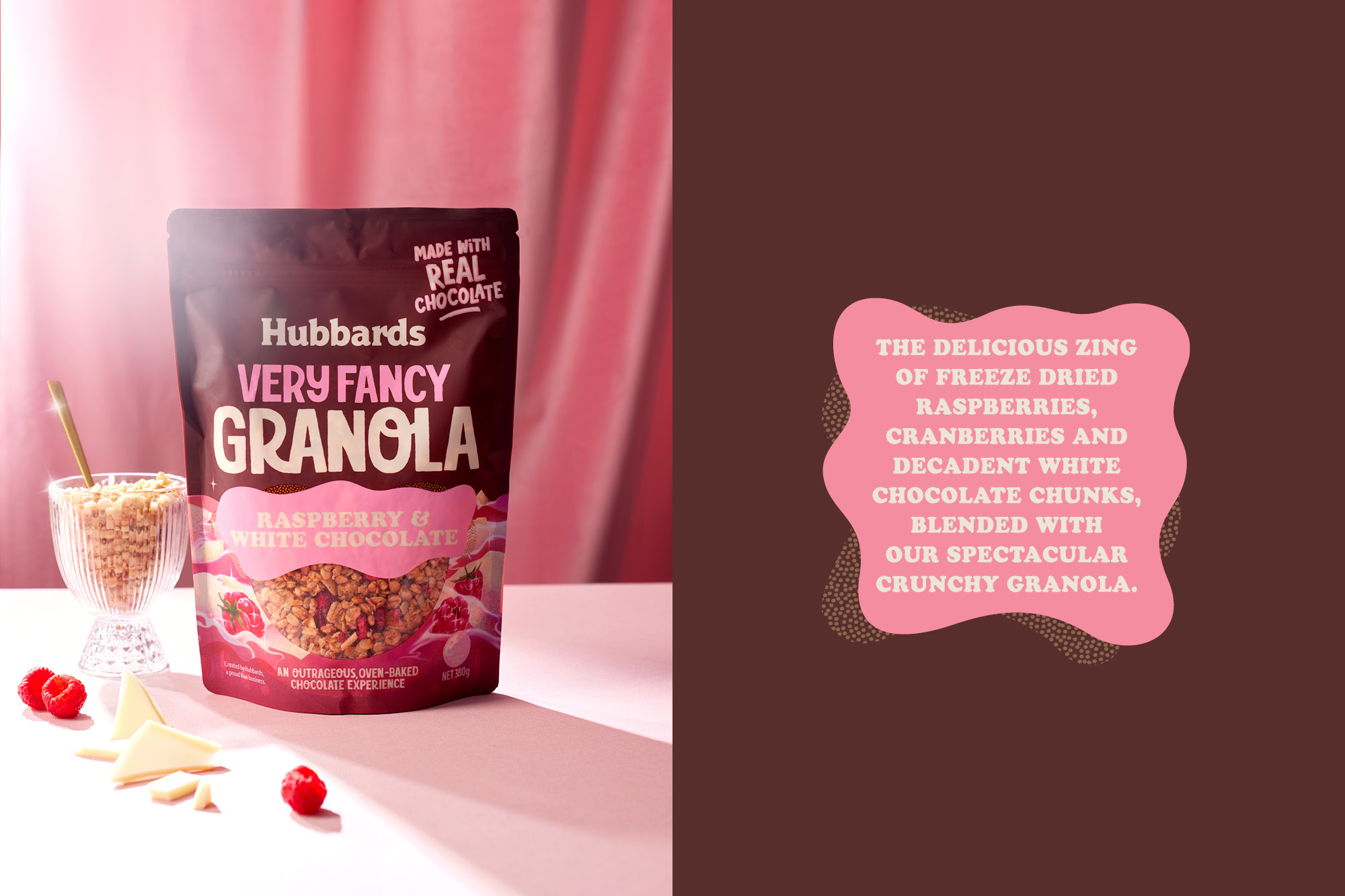 onfire design hubbards very fancy granola packaging design nz2