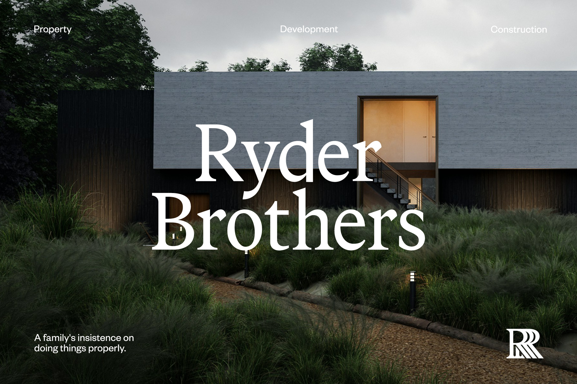 onfire design ryder brothers brand identity nz