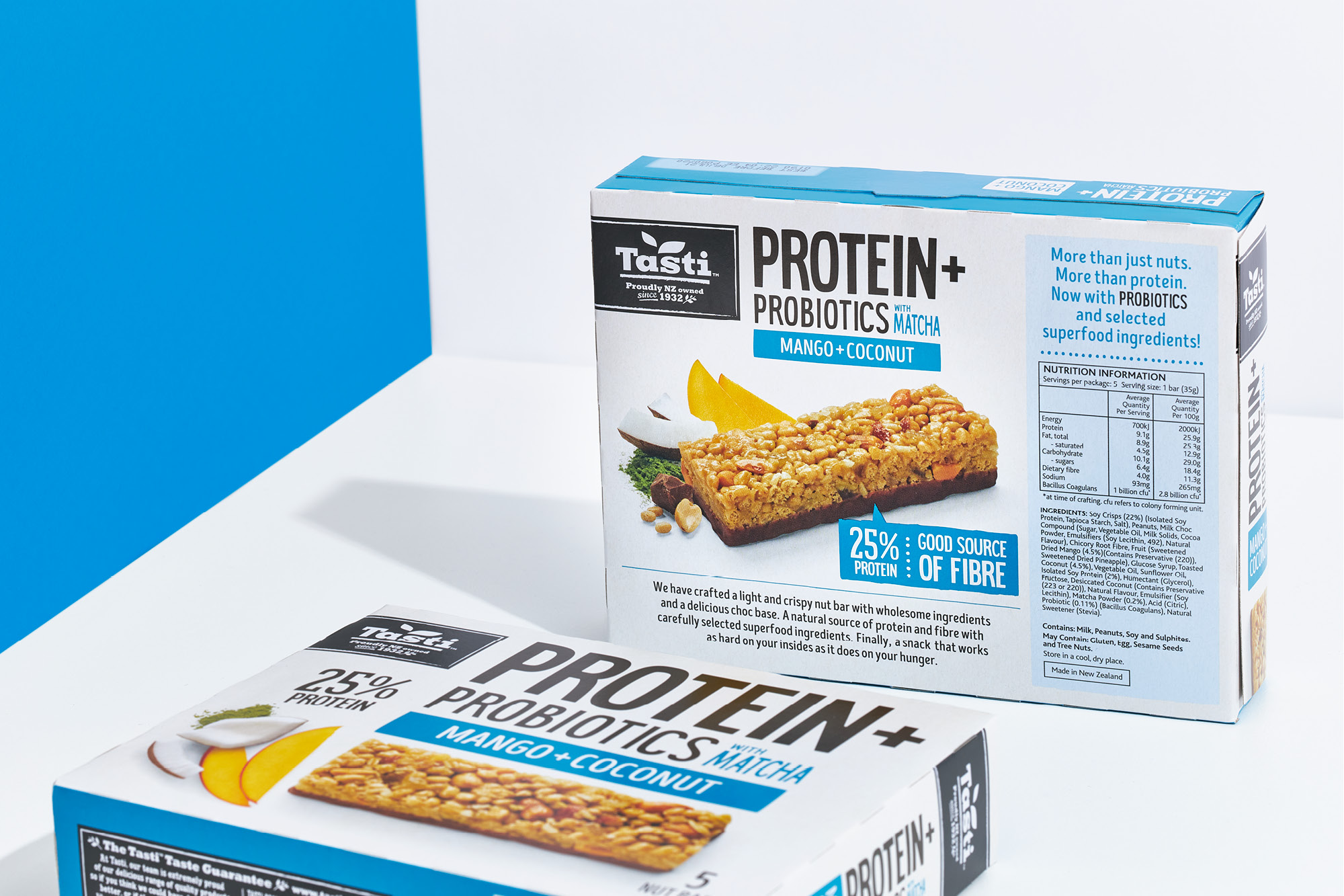 onfire design tasti protein+probiotics bar packaging design 7