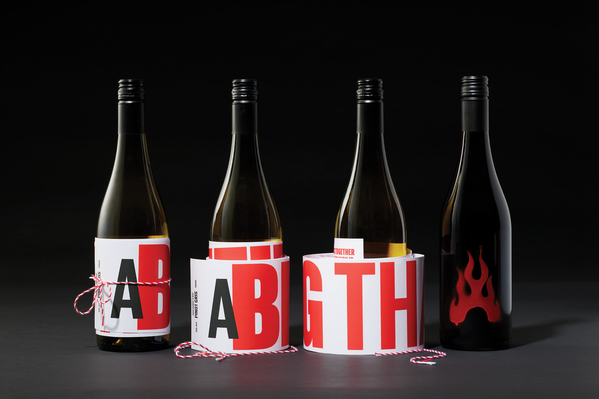 onfire design xmas wine self promotion kick 2020 goodbye 8