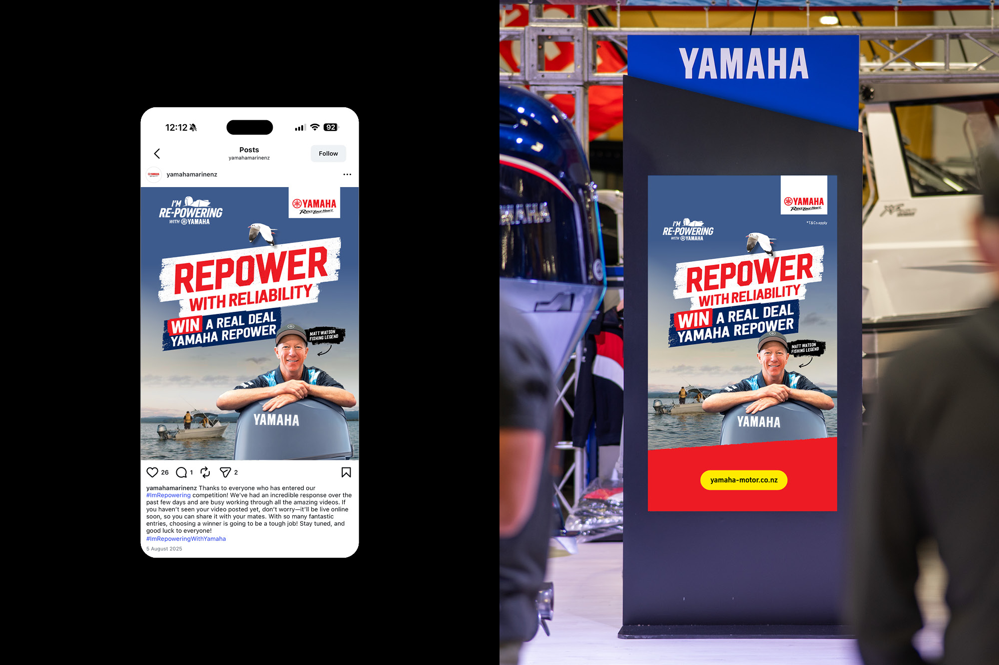 Yamaha Im Repowering with Yamaha Campaign 02